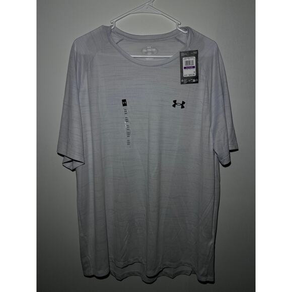 Under Armour Tech 2.0 Tiger Short-Sleeve Shirt for Men - Halo Gray/Black - 2XL - Picture 10 of 10